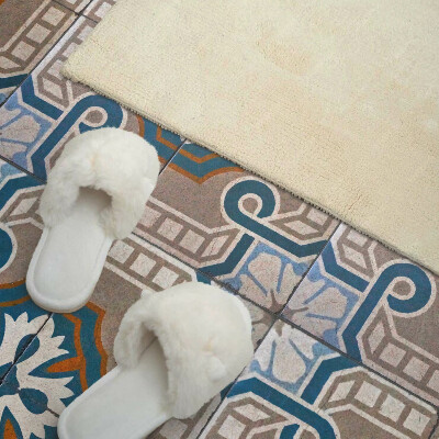 Panou decorativ bucatarie pătrat Ornamente decorative într-o abordare mozaică