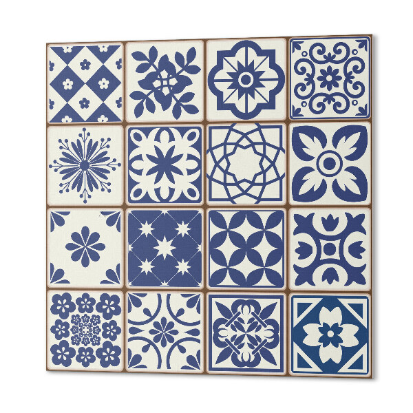 Panou decorativ bucatarie pătrat Placi cu modele elegante