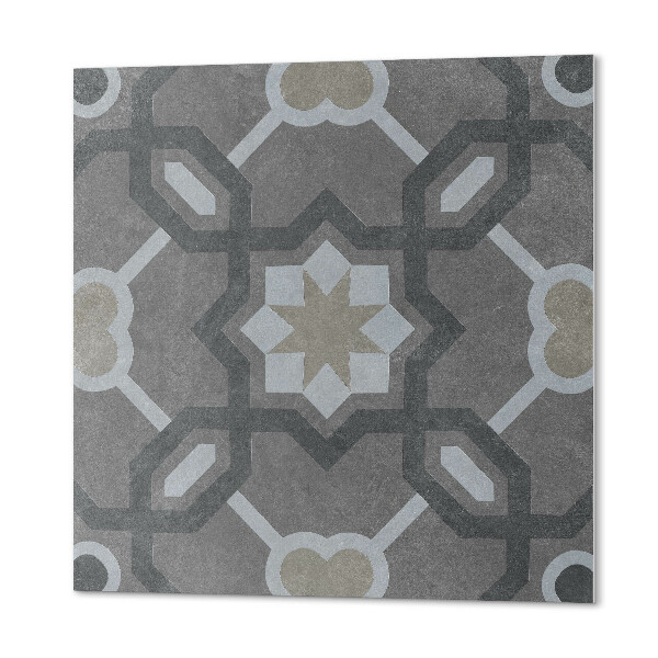 Panou decorativ pătrat Motiv cu gresie în stil geometric