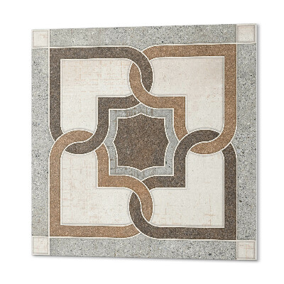 Panou decorativ pătrat Model de plăci în design geometric modern
