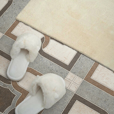 Panou decorativ pătrat Model de plăci în design geometric modern