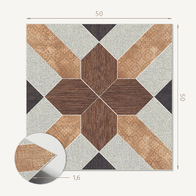 Panou decorativ bucatarie pătrat Forme elegante într-un model geometric