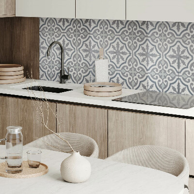 Panou decorativ pătrat Model de ornamente într-o compoziție de mozaic