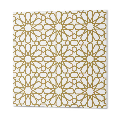 Panou decorativ bucatarie pătrat Geometrie cu motiv stea