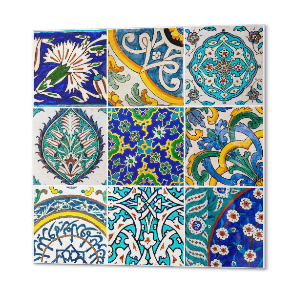 Panou decorativ bucatarie pătrat Modele de mozaic ceramic