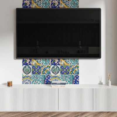 Panou decorativ bucatarie pătrat Modele de mozaic ceramic
