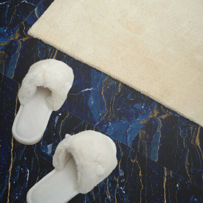 Panou decorativ bucatarie pătrat Model artistic de marmură