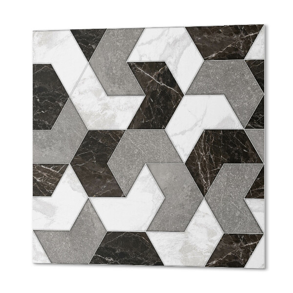 Panou decorativ pătrat Placi elegante într-un model geometric