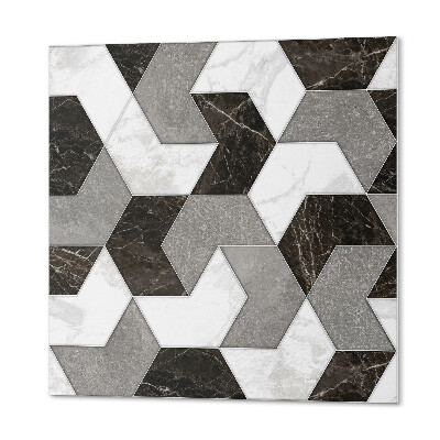 Panou decorativ pătrat Placi elegante într-un model geometric