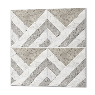 Panou decorativ bucatarie pătrat Placi în stil geometric