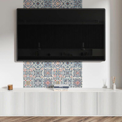 Panou decorativ pătrat Geometria formelor de mozaic
