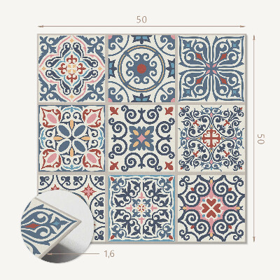 Panou decorativ pătrat Geometria formelor de mozaic