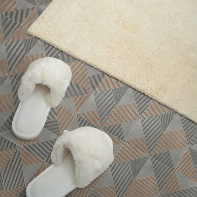 Panou decorativ bucatarie pătrat Triunghiuri geometrice în stil