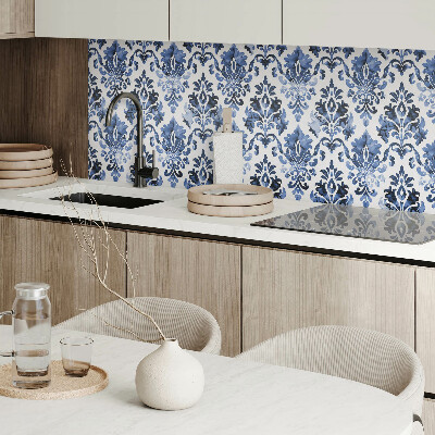 Panou decorativ pătrat Model de flori în stil baroc