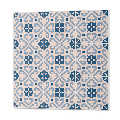 Panou decorativ bucatarie pătrat Ornamente decorative pe gresie