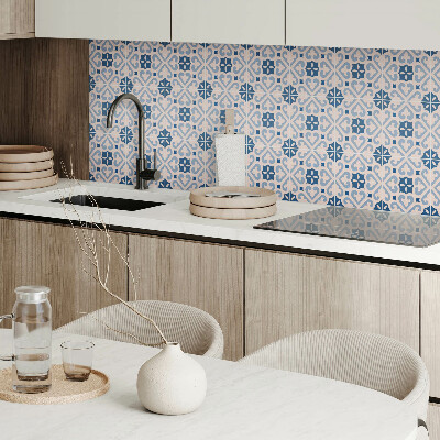 Panou decorativ bucatarie pătrat Ornamente decorative pe gresie
