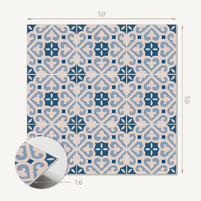 Panou decorativ bucatarie pătrat Ornamente decorative pe gresie