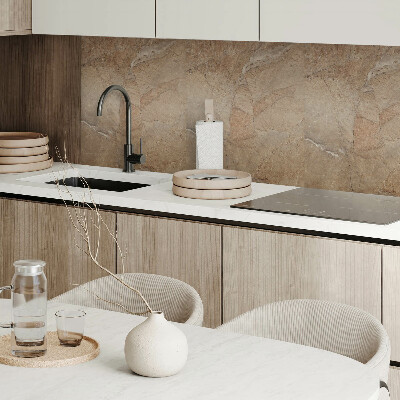 Panou decorativ bucatarie pătrat Design creativ în stil piatră