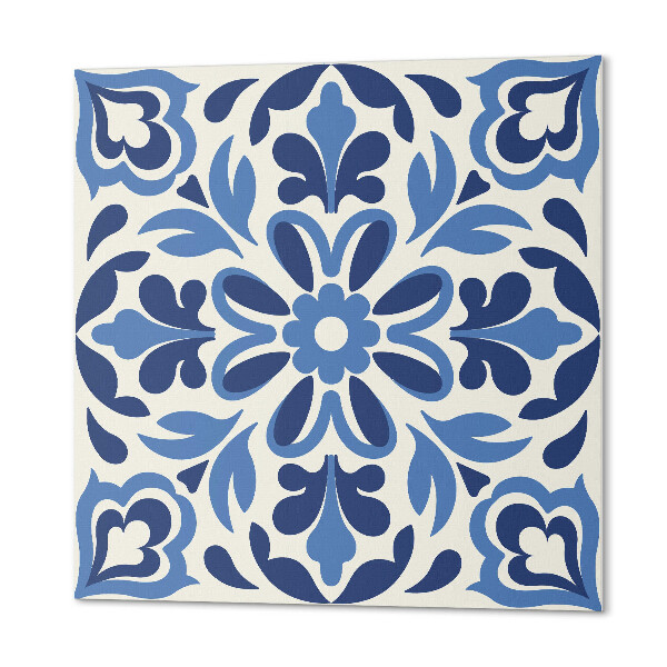 Panou decorativ bucatarie pătrat Modele florale decorative