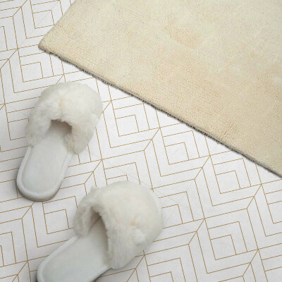 Panou decorativ bucatarie pătrat Model geometric elegant cu romburi