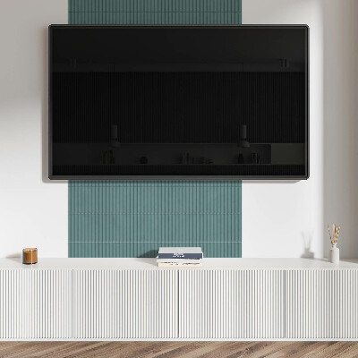 Panou decorativ pătrat Dungi verticale elegante într-un model paralel