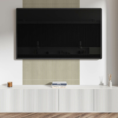 Panou decorativ bucatarie pătrat Model elegant de dungi într-o versiune modernă