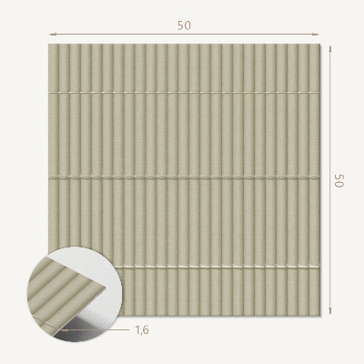 Panou decorativ bucatarie pătrat Model elegant de dungi într-o versiune modernă