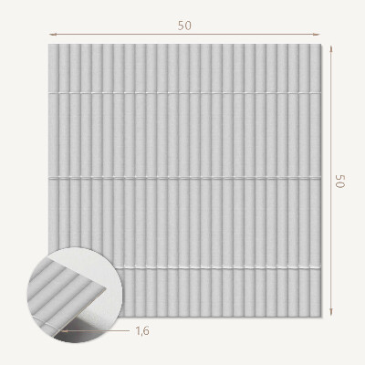 Panou decorativ pătrat Un aspect de linii paralele într-un stil modern