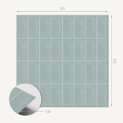 Panou decorativ pătrat Placi abstracte în geometrie