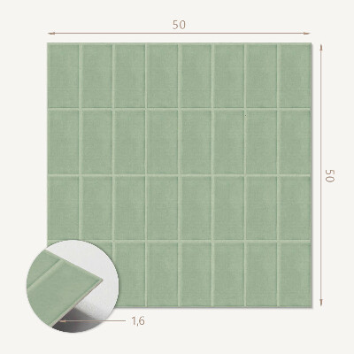 Panou decorativ pătrat Placi de grilă geometrică