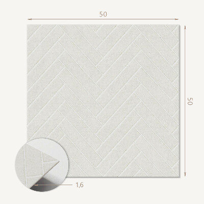 Panou decorativ pătrat Design inspirat de heringbone