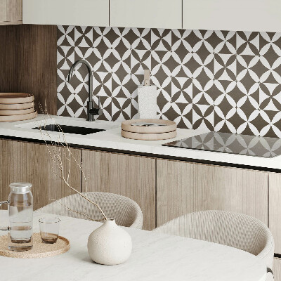 Panou decorativ bucatarie pătrat Geometrie într-o versiune modernă a abstractizării