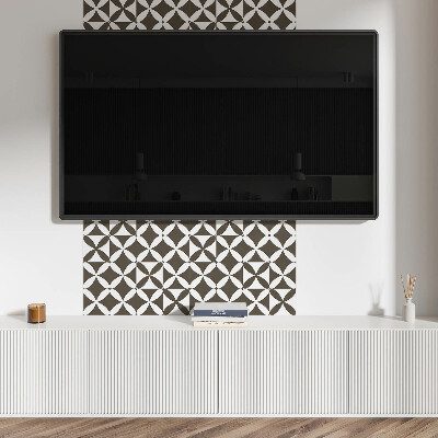 Panou decorativ bucatarie pătrat Geometrie într-o versiune modernă a abstractizării