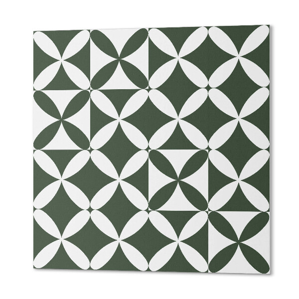 Panou decorativ pătrat Tablă de șah geometrică într-un stil modern