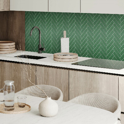 Panou decorativ bucatarie pătrat Model elegant în schelet pe gresie