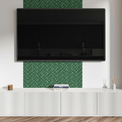 Panou decorativ bucatarie pătrat Model elegant în schelet pe gresie