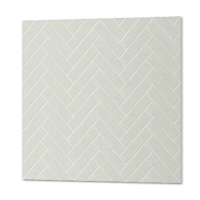 Panou decorativ pătrat Heringbone elegant