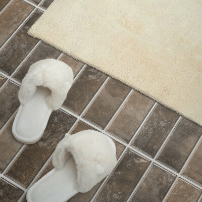 Panou decorativ bucatarie pătrat Placi cu dungi verticale