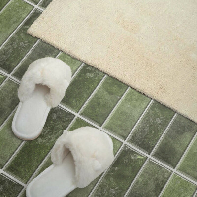 Panou decorativ bucatarie pătrat Forme de faianță creative