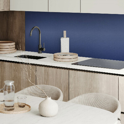 Panou decorativ bucatarie pătrat Culoare bleumarin