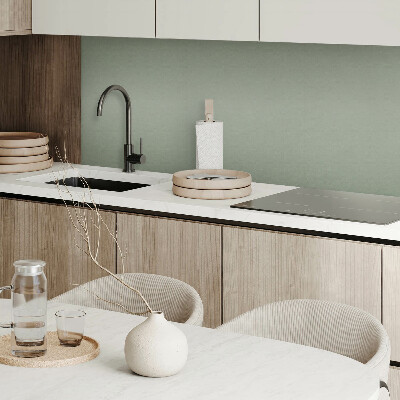 Panou decorativ bucatarie pătrat Design elegant gri și verde