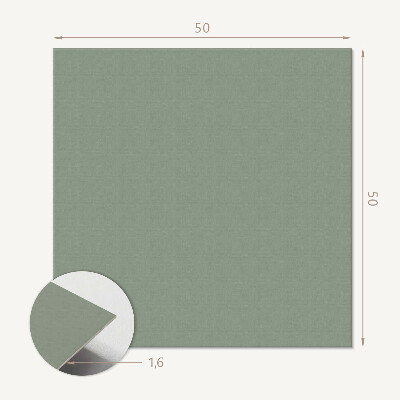 Panou decorativ bucatarie pătrat Design elegant gri și verde
