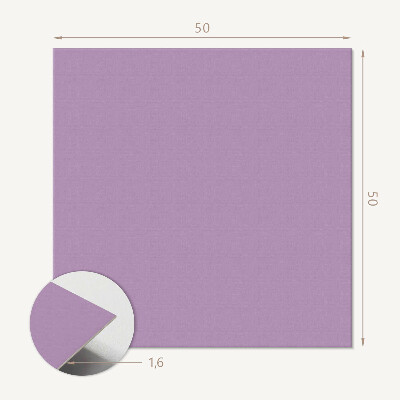Panou decorativ pătrat Armonie violet deschis