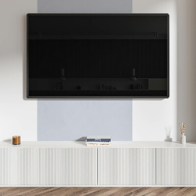 Panou decorativ pătrat Accent albastru deschis în design