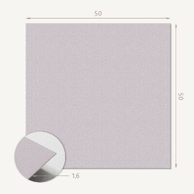 Panou decorativ bucatarie pătrat Accent violet