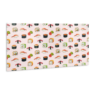 Panou decorativ PVC Sushi de desene animate