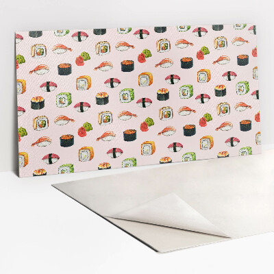 Panou decorativ PVC Sushi de desene animate