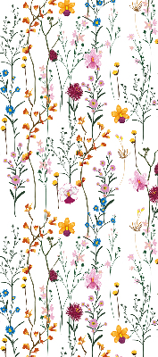 Stor geam Flori colorate