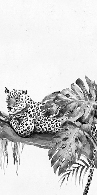 Roleta geam Cheetahi atrași pe ramură