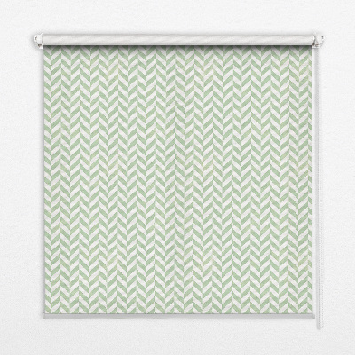 Stor geam Herringbone verde